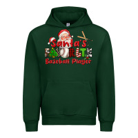 Forest Green santas favorite baseball player Urban Hoodie - CowGirlArtShop