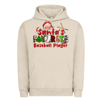 Pigment French Oak santas favorite baseball player Urban Hoodie - CowGirlArtShop