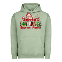 Pigment Oil Green santas favorite baseball player Urban Hoodie - CowGirlArtShop