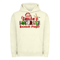 Pigment Pistachio santas favorite baseball player Urban Hoodie - CowGirlArtShop