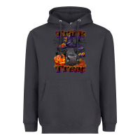 Smoke Trick Or Treat Black Angus Heifer Heavyweight Hoodie - LillyAllenDesigns