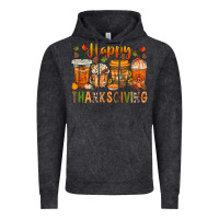 Vintage Black western happy thanksgiving bbs Vintage Hoodie - BundleAndBundleShop