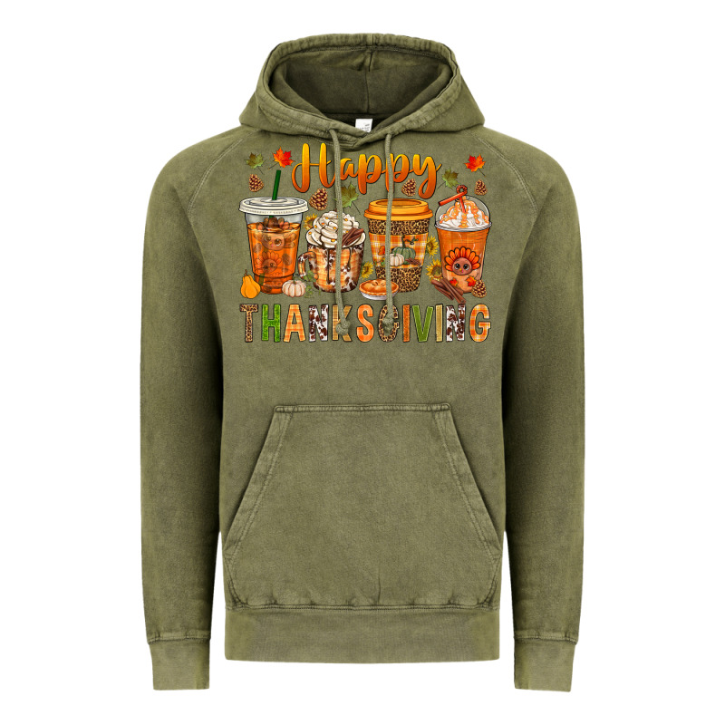 Western Happy Thanksgiving Bbs Vintage Hoodie by BundleAndBundleShop | Teevron