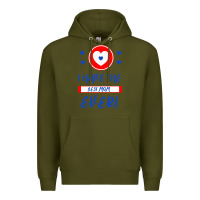 Army Green I Have The Best Mom Ever Premium Hoodie - Bettercallsaul
