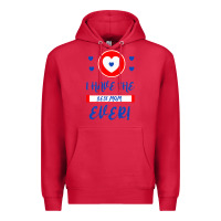 Cardinal I Have The Best Mom Ever Premium Hoodie - Bettercallsaul