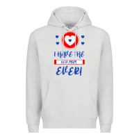 Dove Grey I Have The Best Mom Ever Premium Hoodie - Bettercallsaul
