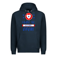 Navy I Have The Best Mom Ever Premium Hoodie - Bettercallsaul