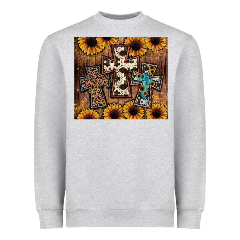 Cross Tumbler Heavyweight Sweatshirt by JahusDesignShop | Teevron