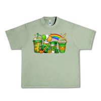 Oil Green st patricks coffee Urban Heavy Tee - Jasminsmagicworld