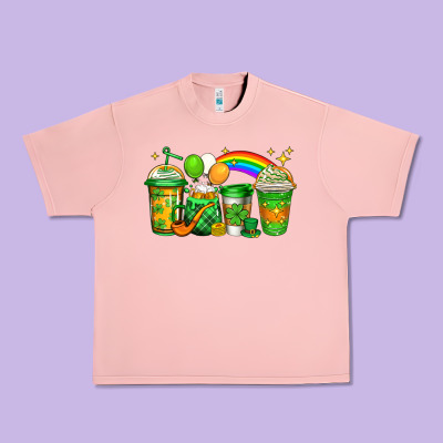St Patricks Coffee Urban Heavy Tee Designed By Jasminsmagicworld