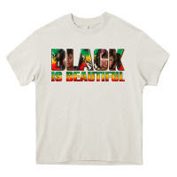 Cream black is beautiful juneteenth Heavy Core Tee - texasbilliewilder