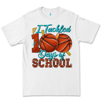 White i tackled 100days of school basketball Premium Tee - texasbilliewilder