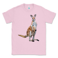 Bubblegum Pink kangaroo Classic Tee - LillyAllenDesigns