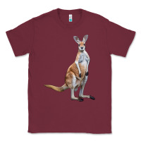 Burgundy kangaroo Classic Tee - LillyAllenDesigns