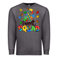 Charcoal Heather support squad Premium Sweatshirt - Artiststas