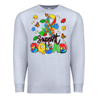 Heather Grey support squad Premium Sweatshirt - Artiststas