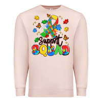 Pale Pink support squad Premium Sweatshirt - Artiststas