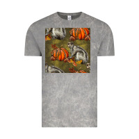 Cloud Rock squirrel pumpkin seamless Vintage Tee - BundleAndBundleShop