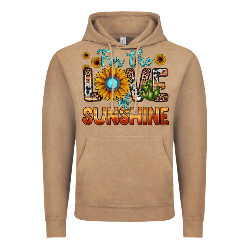 For The Love Of Sunshine Vintage Hoodie by JahusDesignShop | Teevron