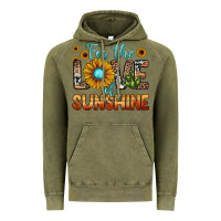 Vintage Olive for the love of sunshine Vintage Hoodie - JahusDesignShop