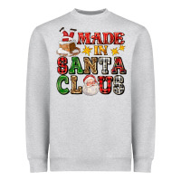 Heather Grey made in santa claus ado Heavyweight Sweatshirt - AdoDesignShop