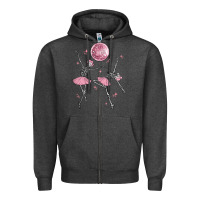 Charcoal Heather skeleton ballerina Zipper Hoodie - MaliasSmallBusiness