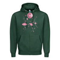 Sports Green skeleton ballerina Zipper Hoodie - MaliasSmallBusiness