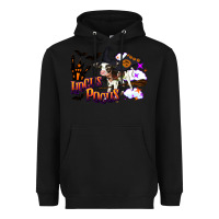 Black Hocus Pocus Holstein Baby Heavyweight Hoodie - LillyAllenDesigns