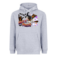 Heather Grey Hocus Pocus Holstein Baby Heavyweight Hoodie - LillyAllenDesigns