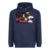 Navy Hocus Pocus Holstein Baby Heavyweight Hoodie - LillyAllenDesigns