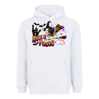 White Hocus Pocus Holstein Baby Heavyweight Hoodie - LillyAllenDesigns