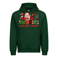 Forest Green santas favorite basketball player Urban Hoodie - CowGirlArtShop