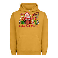 Pigment Peanut Butter santas favorite basketball player Urban Hoodie - CowGirlArtShop