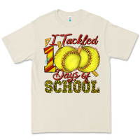 Bone i tackled 100days of school softball Premium Tee - texasbilliewilder