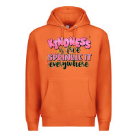 Carrot kindness is free sprinkle it everywhere Premium Hoodie - JahusDesignShop