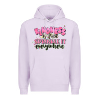 Lilac kindness is free sprinkle it everywhere Premium Hoodie - JahusDesignShop