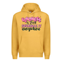 Mustard kindness is free sprinkle it everywhere Premium Hoodie - JahusDesignShop