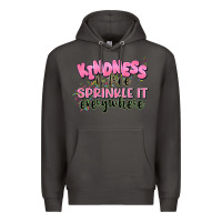 Smoke kindness is free sprinkle it everywhere Premium Hoodie - JahusDesignShop