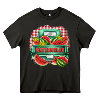 Asphalt watermelon truck Heavy Core Tee - Zillion Design Studio