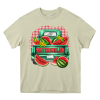 Mossy watermelon truck Heavy Core Tee - Zillion Design Studio
