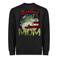 Black reel cool mom fishing Heavyweight Sweatshirt - Jasminsmagicworld