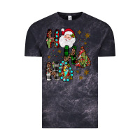 Cloud Black ho ho ho Vintage Tee - JahusDesignShop