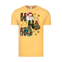 Vintage Mustard ho ho ho Vintage Tee - JahusDesignShop