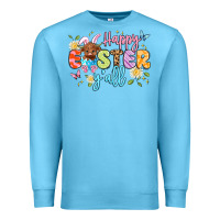 Ocean Blue happy easter yall Premium Sweatshirt - Artiststas