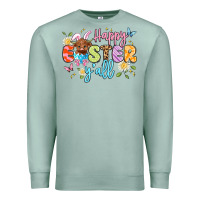 Seafoam happy easter yall Premium Sweatshirt - Artiststas