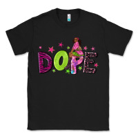 Black dope with afro black woman Classic Tee - NancyCooperArtShop