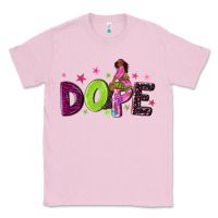 Dope With Afro Black Woman Classic Tee | Teevron