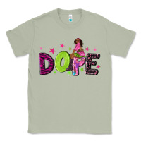 Matcha dope with afro black woman Classic Tee - NancyCooperArtShop