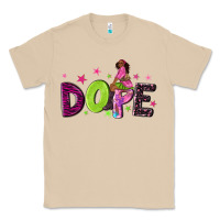 Mushroom dope with afro black woman Classic Tee - NancyCooperArtShop