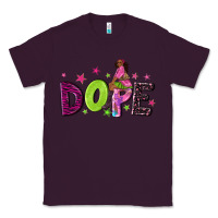 Plum dope with afro black woman Classic Tee - NancyCooperArtShop
